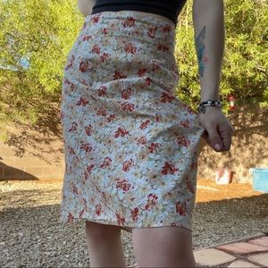 Floral skirt